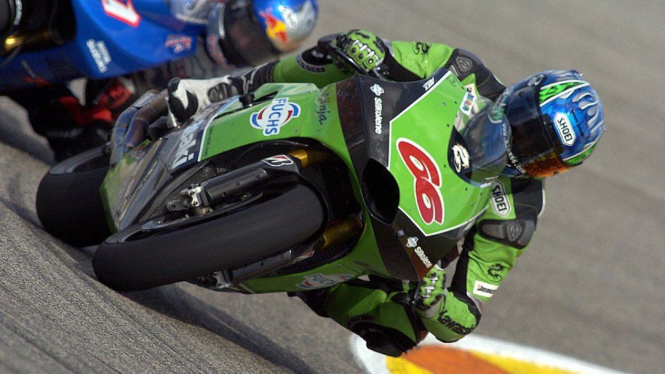 Alex Hofmann vertritt die deutschen Farben in der MotoGP., Foto: Kawasaki