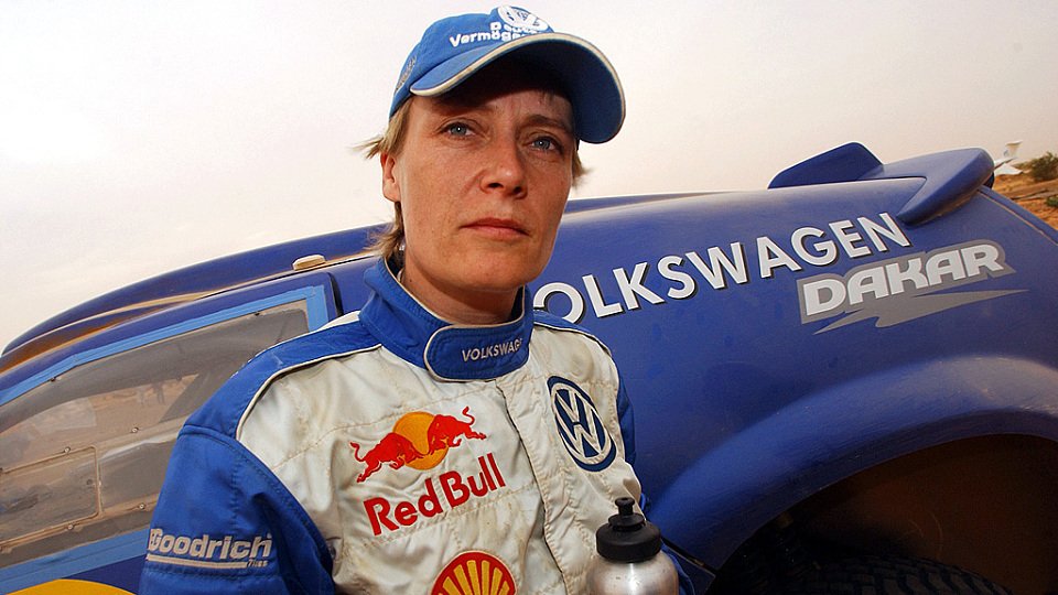 Jutta Kleinschmidt spricht im ausführlichen Interview über die bevorstehende Dakar Rallye., Foto: VW Motorsport