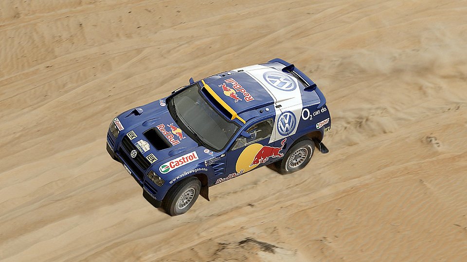 VW ist für die Paris Dakar 2005 gerüstet., Foto: VW Motorsport VW ist für die Paris Dakar 2005 gerüstet., Foto: VW Motorsport
