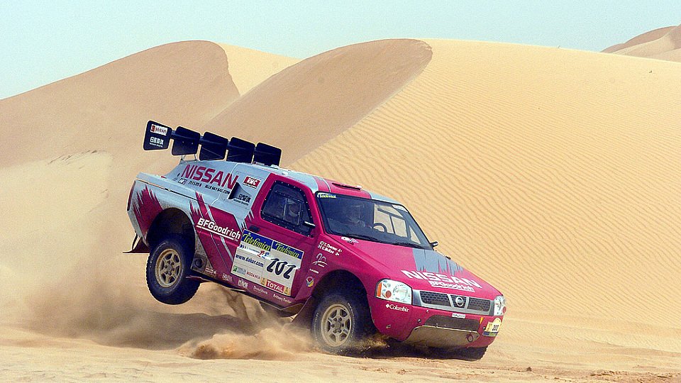 Colin McRaes zweiter Dakar Auftritt endete vorzeitig., Foto: Nissan