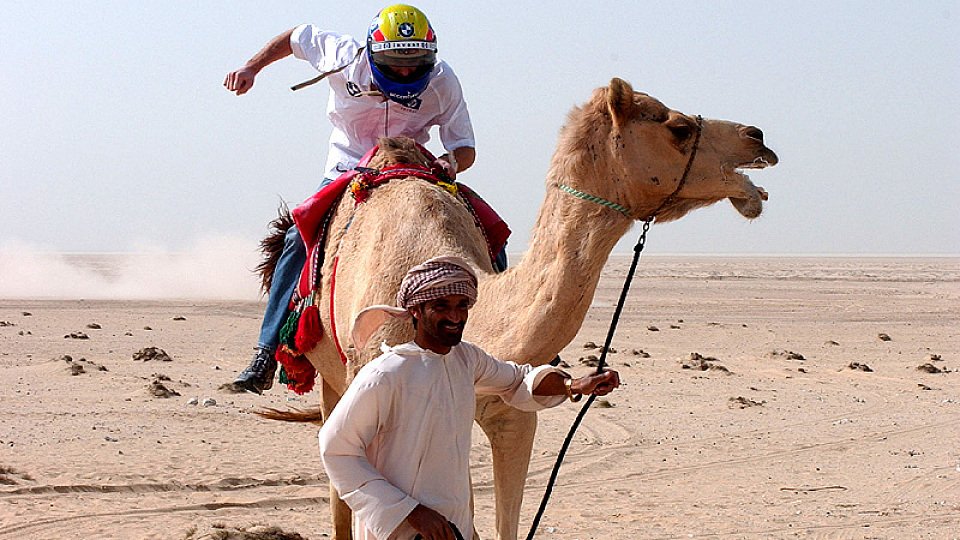 Formel 1 mitten in der Wüste., Foto: BMW