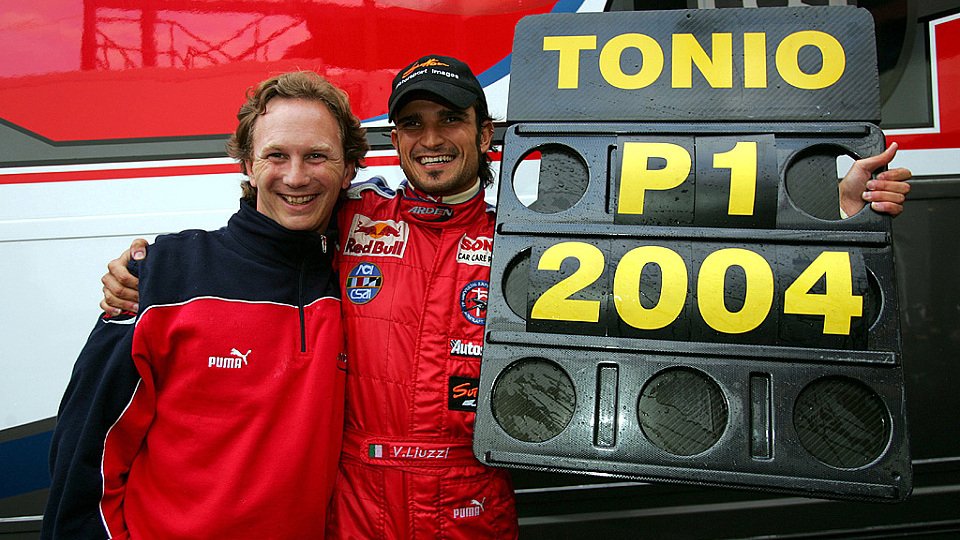 Horner & Liuzzi feierten 2004 einen überlegen F3000-Titelgewinn., Foto: Sutton
