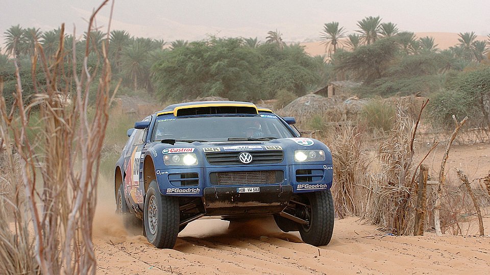 VW begrüßt Route der Rallye Dakar 2006, Foto: VW Motorsport
