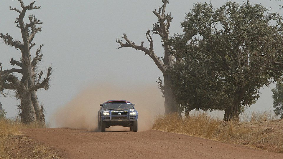 Bruno Saby gewann die letzte Etappe der Dakar 2005., Foto: VW Motorsport