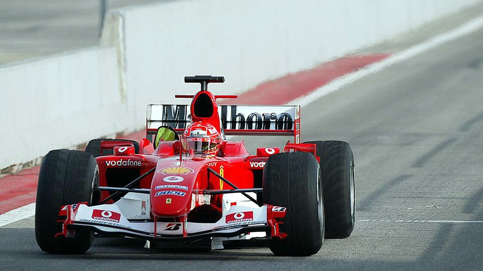 Michael Schumacher gab heute seinen Testeinstand 2005., Foto: xpb.cc