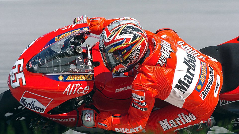 Capirossi dominierte die Zeitenlisten in Sepang., Foto: Ducati