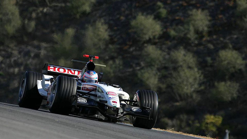 Jenson Button schloss den offiziellen Testpart mit einer Bestzeit ab., Foto: xpb.cc