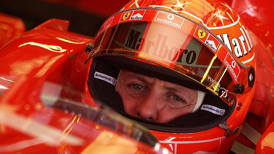 Michael Schumacher bleibt auch im Erfolg selbstkritisch., Foto: Ferrari Press Office