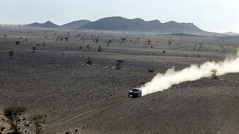 VW beim Test in Marokko., Foto: VW Motorsport
