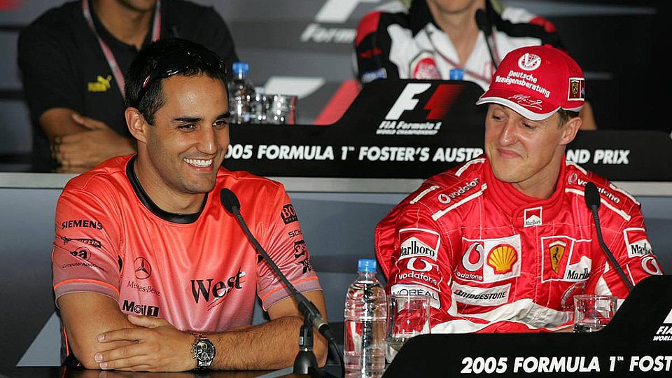 Juan Pablo Montoya difamiert Ferrari und lobt Michael Schumacher über den grünen Klee., Foto: xpb.cc
