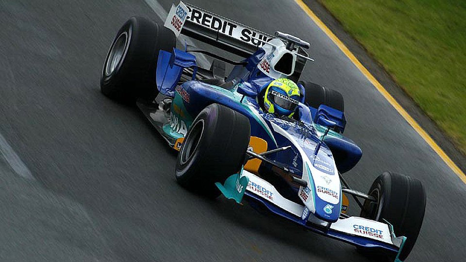 Massa blieb im 2. Qualifying in der Box., Foto: Sauber
