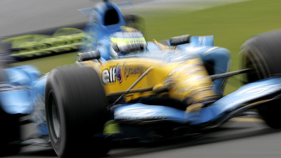 Giancarlo Fisichella hatte die besten Karten für die Pole Position., Foto: Renault