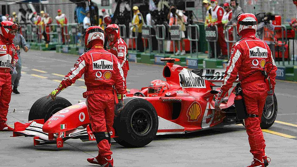 Michael Schumachers Rennen endete verfrüht., Foto: xpb.cc