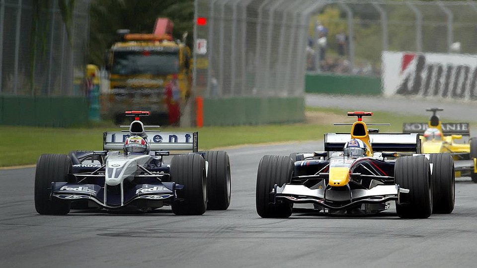 Webber & Coulthard lieferten sich ein heißes Duell., Foto: xpb.cc