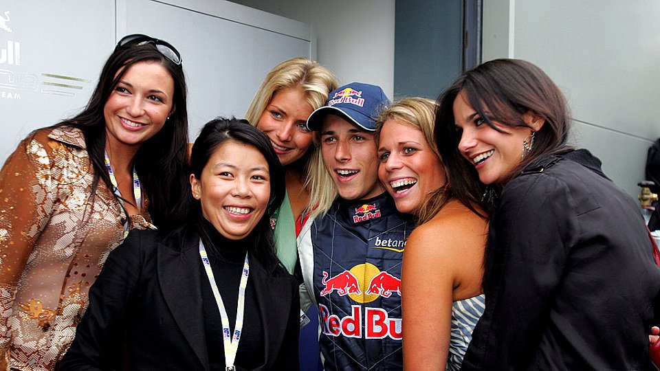 Red Bull und Christian Klien sind auch im Party-Feiern on top…, Foto: Red Bull Racing