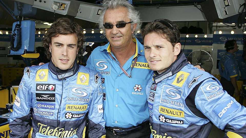 Flavio und sein starkes Fahrerduo., Foto: Renault