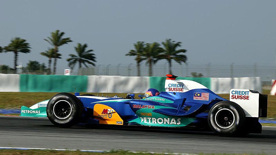 Villeneuve schied mit einem Bremsdefekt aus., Foto: Sauber