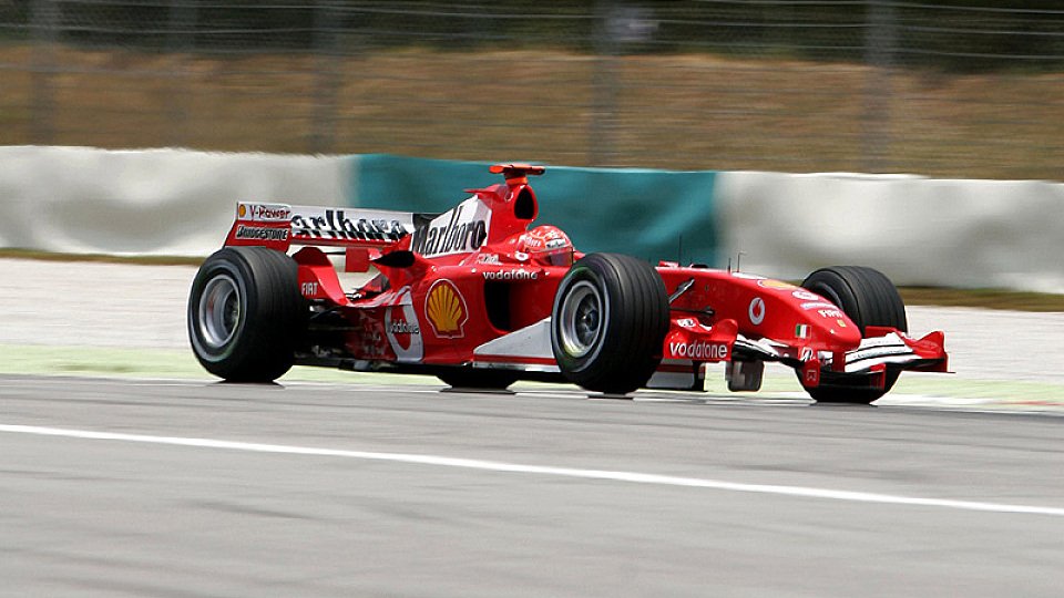 Ferrari hofft auf den F2005., Foto: Vodafone