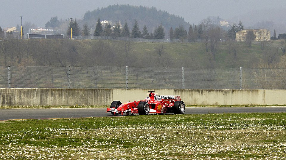 Nach Rubens Barrichello war heute auch Michael Schumacher am Zug., Foto: Ferrari Press Office