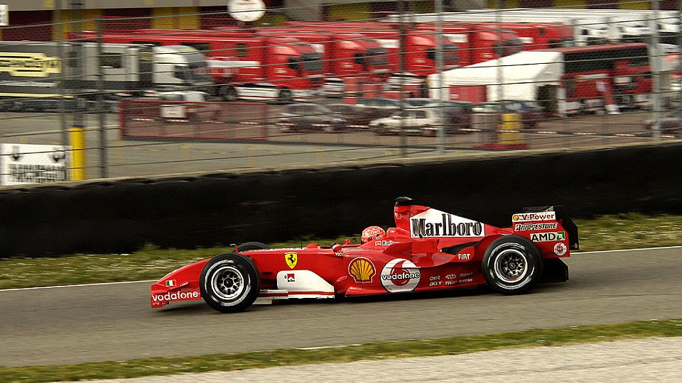 Ferrari hat sich entschlossen: Der F2005 wird in die Wüste geschickt., Foto: Ferrari Press Office