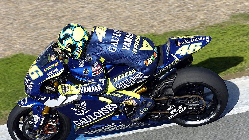 Rossi möchte seinen Titel verteidigen., Foto: Gauloises Racing