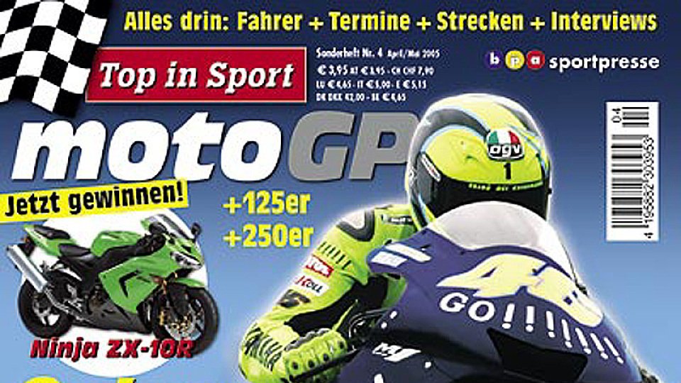 Mit adrivo.com und dem Top in Sport MotoGP Sonderheft kann die Saison beginnen., Foto: bpa Sportpresse