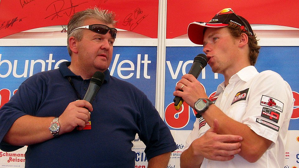Rudi Moser im Interview mit Steve Jenkner., Foto: adrivo Sportpresse