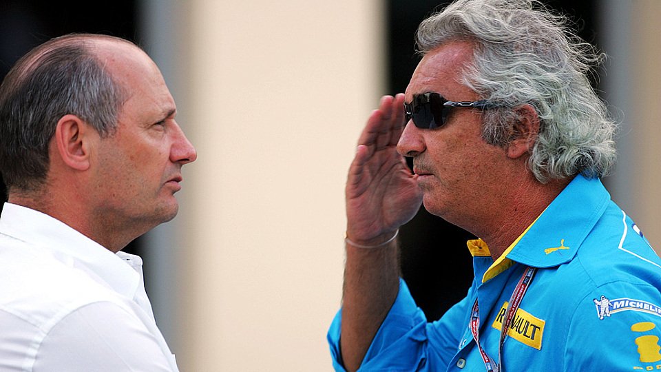 Ron Dennis und Flavio Briatore wollen eine neue Formel 1., Foto: Sutton