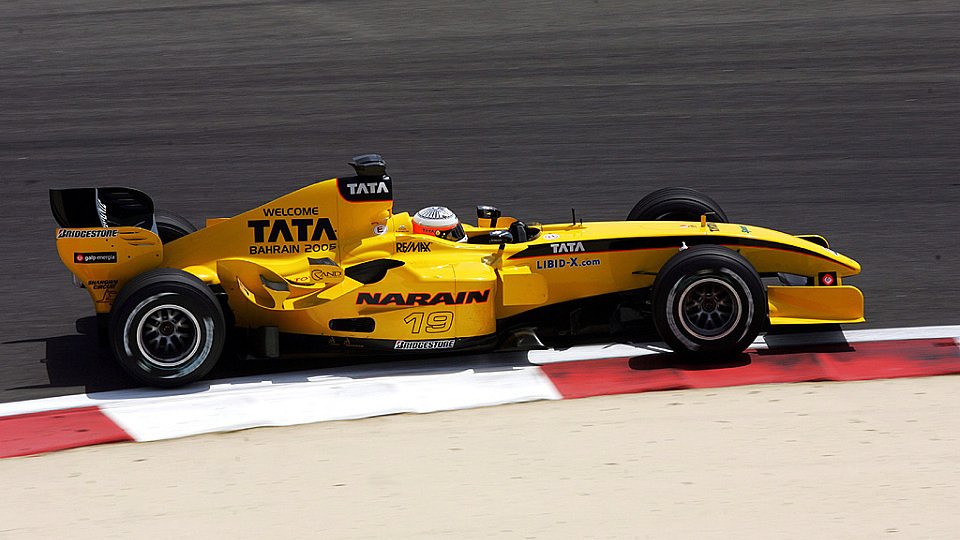 Narain war auch in Bahrain schneller als Tiago., Foto: Sutton