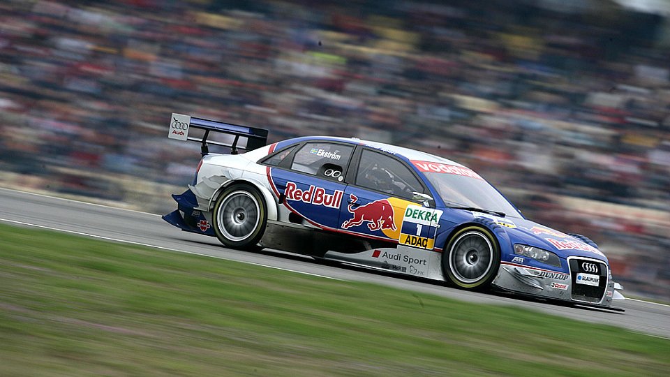 Für Mattias Ekström reichte es beim Saisonauftakt in Hockenheim nur zu Platz fünf., Foto: Audi