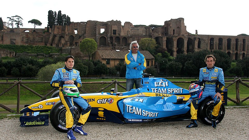 Zwischendurch begeisterte das Renault-Team die Bewohner der Stadt Rom., Foto: Renault