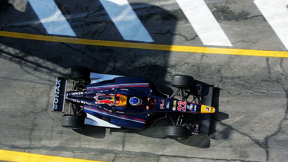 Heikki Kovalainen ist der erste Meiterschaftsführende der GP2., Foto: Sutton