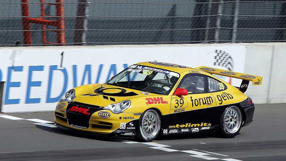 Christian Menzel holte sich seinen zweiten Saisonsieg., Foto: Porsche