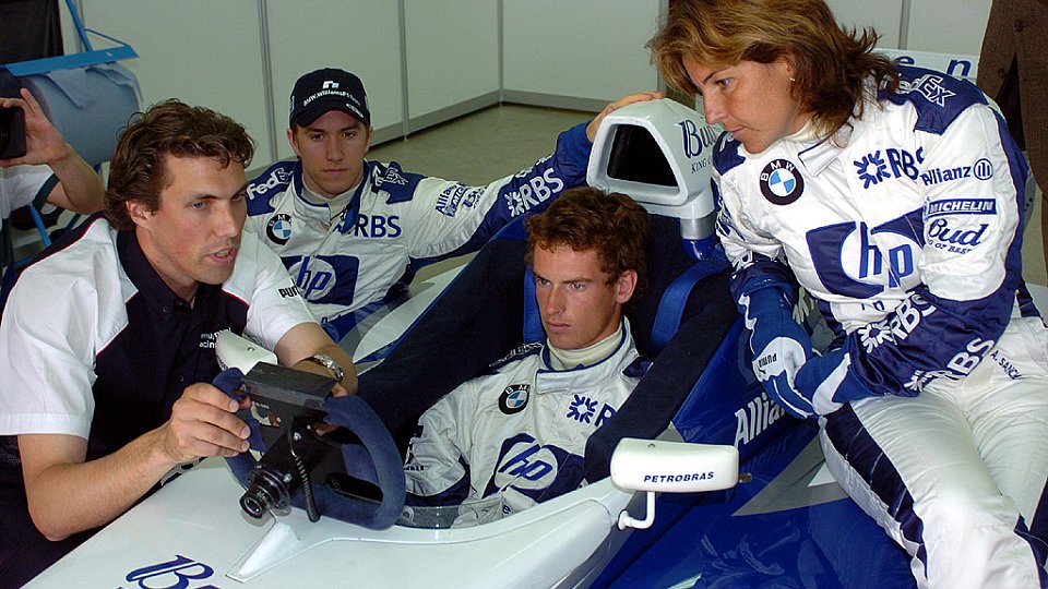 Nick Heidfeld als Fahrlehrer, Foto: BMW