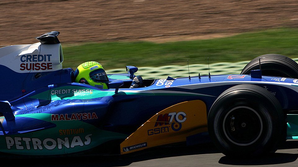 Felipe Massa war am Morgen nicht zufrieden., Foto: Sutton