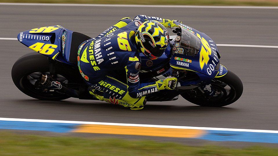 Rossi steht auf Platz 1., Foto: Gauloises Racing