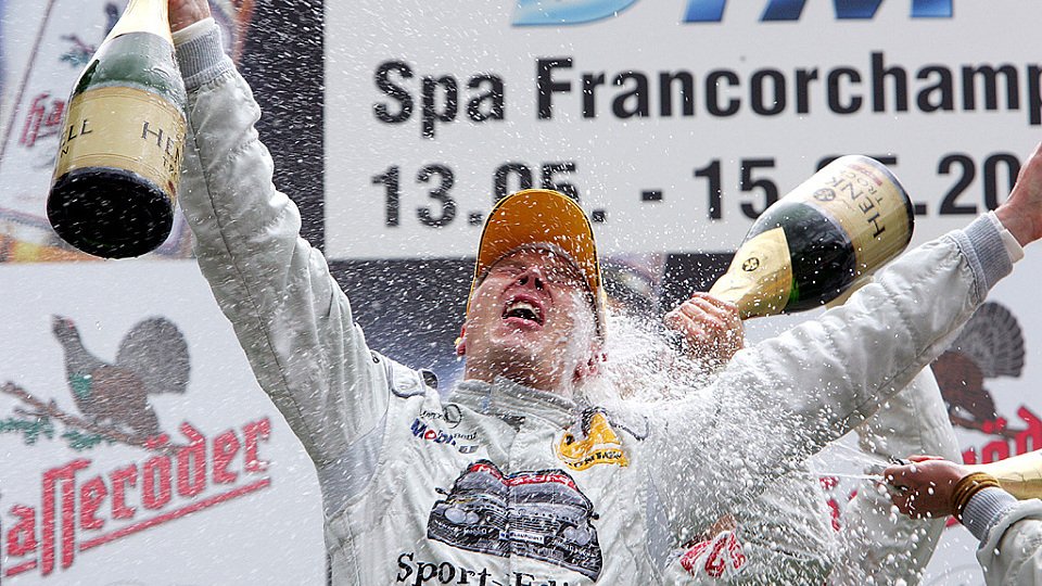 Mika genoss seinen ersten DTM-Sieg., Foto: Sutton
