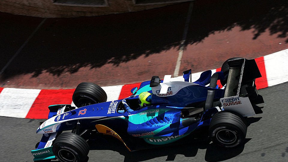 Felipe Massa beendete seinen Tag unsanft., Foto: Sutton