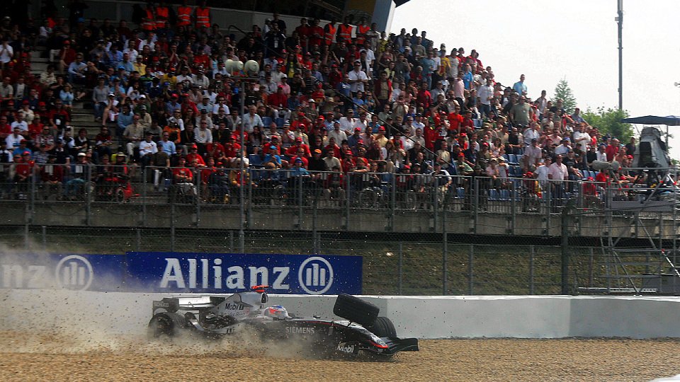 Kimi Räikkönen erlebte sein Last-Lap-Drama 2005 am Nürburgring, Foto: Sutton