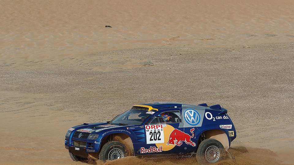 Jutta Kleinschmidt war zu Gast bei Wetten dass..., Foto: VW Motorsport Jutta Kleinschmidt war zu Gast bei Wetten dass..., Foto: VW Motorsport