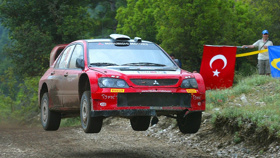 Galli wird wohl auch 2006 für Mitsubishi fahren., Foto: Mitsubishi
