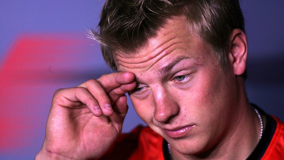 Laut Eddie Irvine muss sich Kimi an der eigenen Nase nehmen., Foto: Sutton