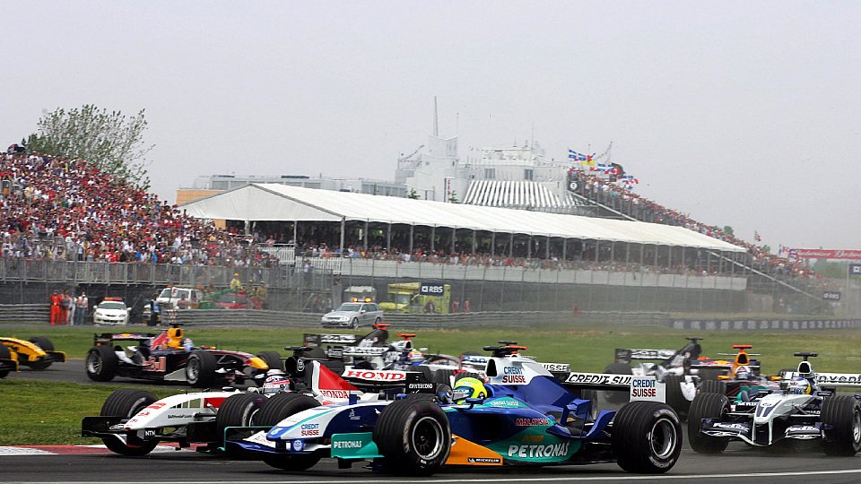 Felipe Massa machte am Start zwei Plätze gut., Foto: Sutton