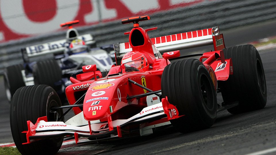 Michael Schumacher musste seit Imola auf einen Podestplatz warten., Foto: Sutton