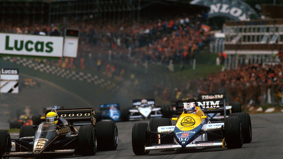 Nigel Mansell kehrt im November ins Cockpit zurück., Foto: Sutton