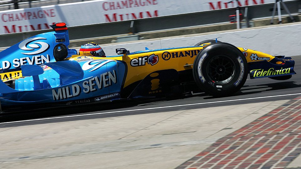 Fernando Alonso wird Indy auf alle Fälle als WM-Leader verlassen., Foto: Sutton