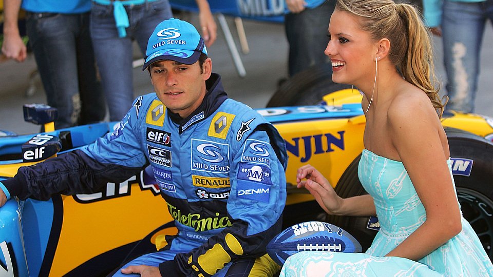Bezaubernder Besuch in der Renault-Box., Foto: Sutton