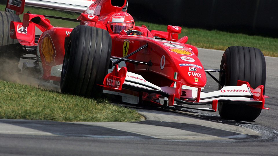 Michael Schumacher ist auch in Indy wieder vorne mit dabei., Foto: Sutton
