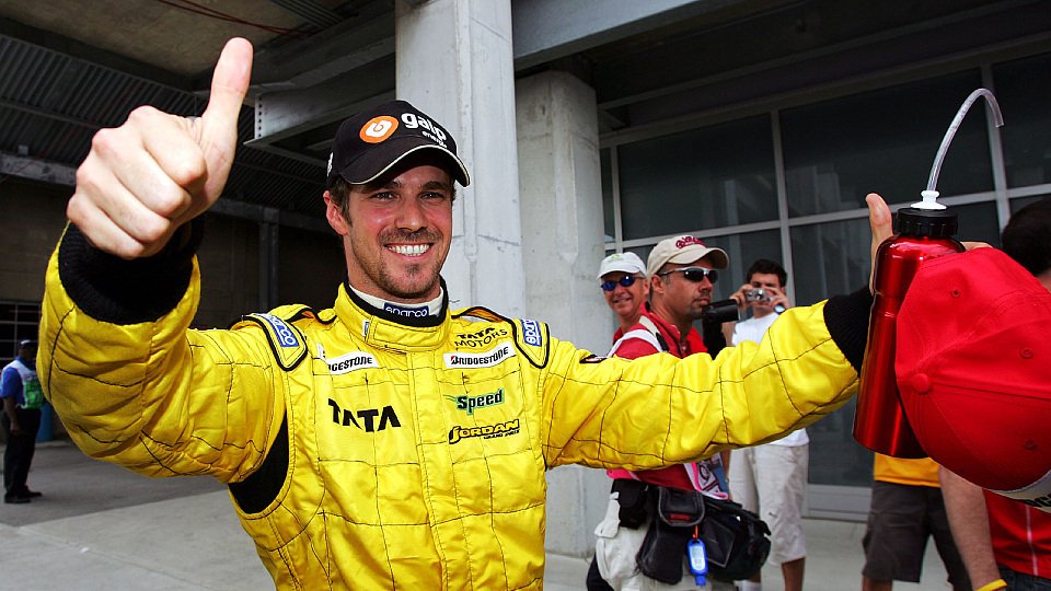 Tiago Monteiro holte seinen ersten Podestplatz!, Foto: Sutton