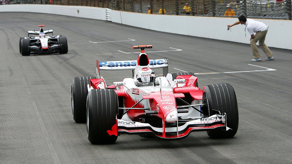 Trulli mag den Indianapolis Motor Speedway, Foto: Sutton